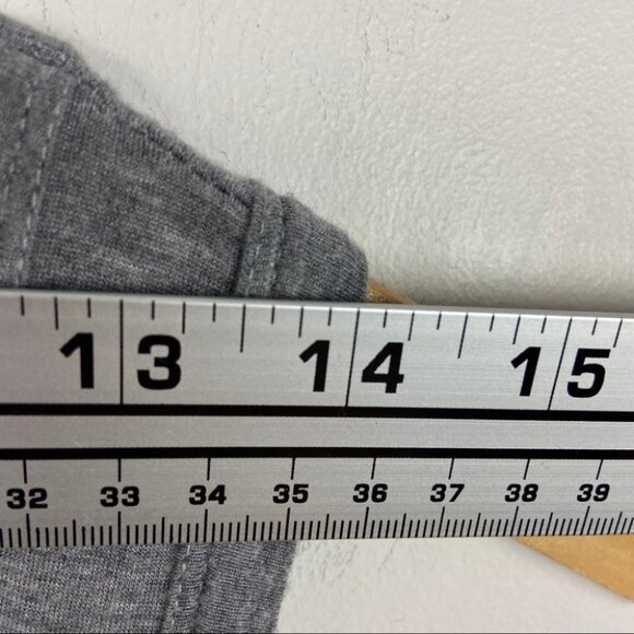 J Crew Grey Modal Maxi Dress Size Small Grey Sleeveless Stretch Style A2440 Boho - Picture 11 of 13